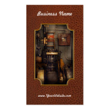Steampunk - Back in the engine room Business Card