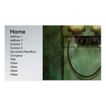 Steampunk - Be Happy Business Card Templates