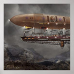 Steampunk - Blimp - Airship Maximus Poster