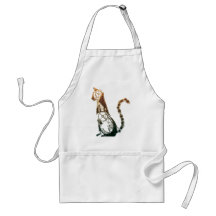 Steampunk cat aprons