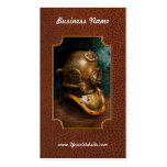 Steampunk - Diving - The diving helmet Business Card Template