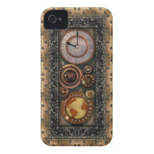 Steampunk Elegance #2 iPhone 4 Case-Mate Cases