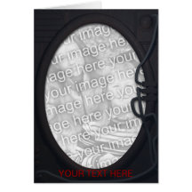 Steampunk Frame Card