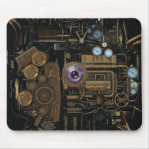 Steampunk Gauge Gear Camera mousepads