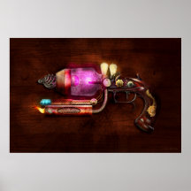 Steampunk - Gun -The neuralizer Poster