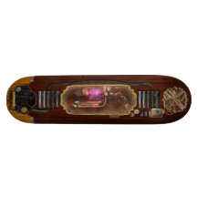 Steampunk - Gun -The neuralizer Skate Decks