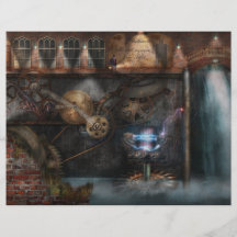 Steampunk - Industrial Society Custom Flyer