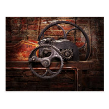 Steampunk - No 10 Post Card
