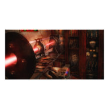 Steampunk - Photonic Experimentation Photo Greeting Card