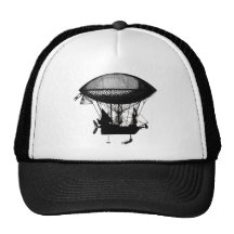 Steampunk pirate airship hats