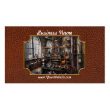 Steampunk - Room - Steampunk Studio Business Cards