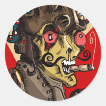 Steampunk Sticker