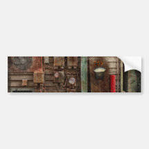 Steampunk - The Future Bumper Stickers