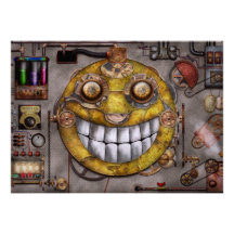 Steampunk - The joy of technology Invitations