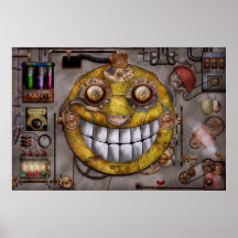 Steampunk - The joy of technology Poster