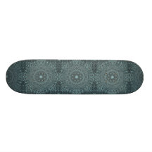 Steampunk Verdigris Lattice Skate Boards