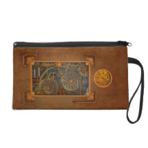 Steampunk Wristlet Clutch