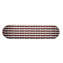 Steel Bars Skate Board Deck