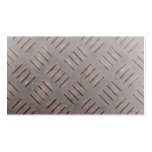 Steel Diamond Plate Texture Business Card Templates