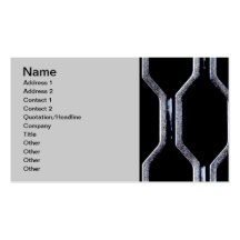 STEEL METAL PATTERN SHAPES TOUGH ROUGH BACKGROUNDS BUSINESS CARD