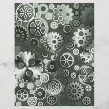 Steel metallic gears flyers