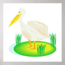 Steeple Stork Poster