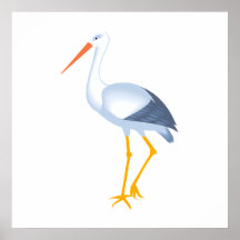 Steffi Stork Print