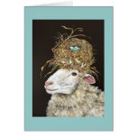 Stella the sheep card