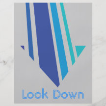 StellaRoot Graphic Design Look Down Custom Flyer
