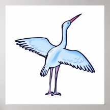 Stellie Stork Posters