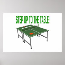 Step Up To The Table Poster