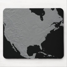 Stereoscopic view of North America 2 Mousemats