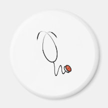 Stethoscope Refrigerator Magnets