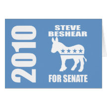 STEVE BESHEAR FOR SENATE GREETING CARD