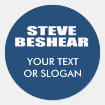STEVE BESHEAR FOR SENATE ROUND STICKER