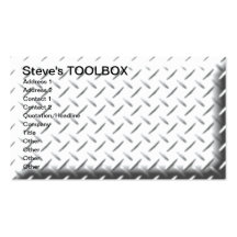 Steve's TOOLBOX Business Card Template