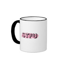 STFU - Pink Mug