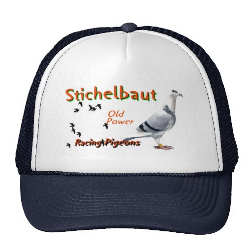stichelbaut racing pigeons trucker hat zazzle stichelbaut racing pigeons trucker hat zazzle