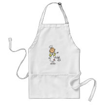 Stick Figure Angel T-shirts and Gifts Aprons