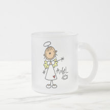 Stick Figure Angel T-shirts and Gifts Coffee Mug