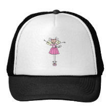 Stick Figure Ballet Dancer Hat