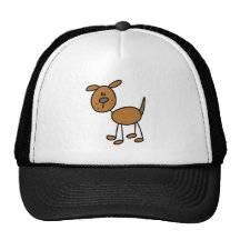 Stick Figure Dog T-shirts and Gifts Hat