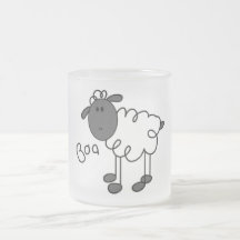 Stick Figure Sheep Tshirts and Gifts Mugs