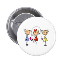 Stick Girls Jumping Rope