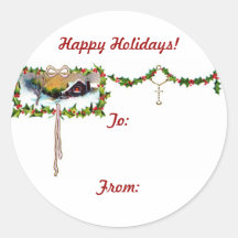 Sticker - Christmas Gift Tag