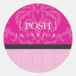 STICKER SEAL :: divinely damask 1B