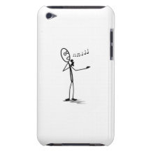 Stickman Singing iPod Touch Case