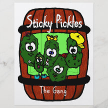 Sticky Pickles Custom Flyer