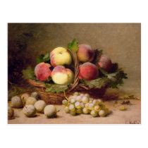 Still life of fruit postcards