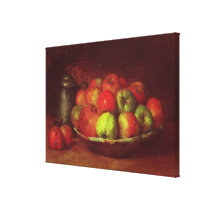Still Life with Apples and a Pomegranate canvas prints
